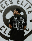 AHC TEE - BLACK/BLUE