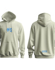 ICON HOODIE - BONE/BLUE